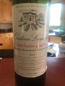 Chateau Lamartre St. Emilion Grand Cru Merlot Noir Et Cabernet Franc 80/20 2011